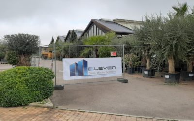 Travaux de remplacement de Polycarbonates sur le hall B du Jardiland de Perpignan.